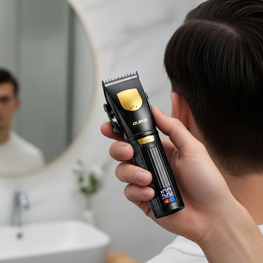 ماكينة الحلاقة الاحترافية الذكية | جهاز حلاقة كهربائية فائقة الأداء مع 12 رأس قطع